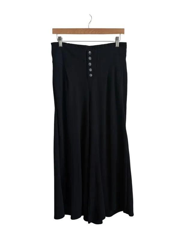 Anthropologie Ettawa Lucerne Wide Leg Pants Black XS - Image 5
