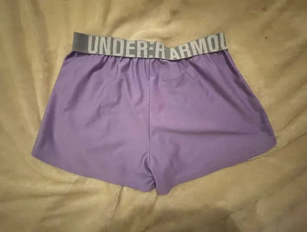 Under Armour Purple Shorts - Image 2