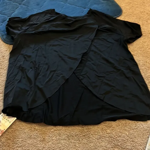 NWT halara black‎ tee M - Image 5