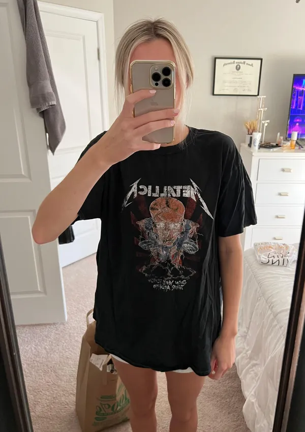 Graphic tee Black Size L - Image 2