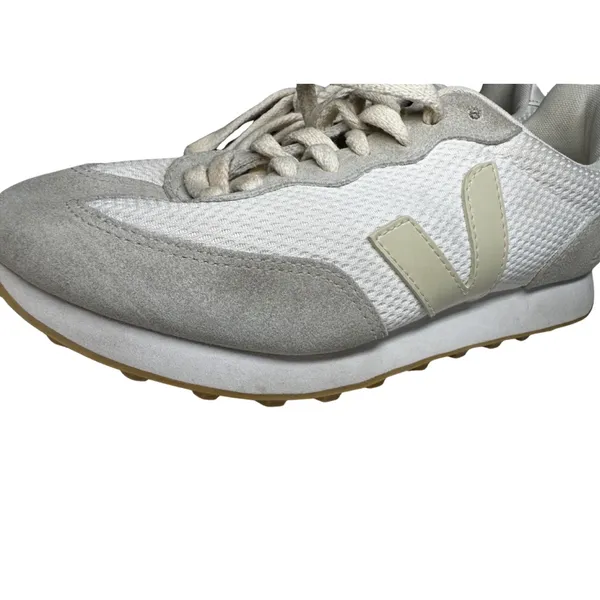 Veja Women's Rio Branco Low Top Sneakers 5 Pier Natural suede mesh casual - Image 7