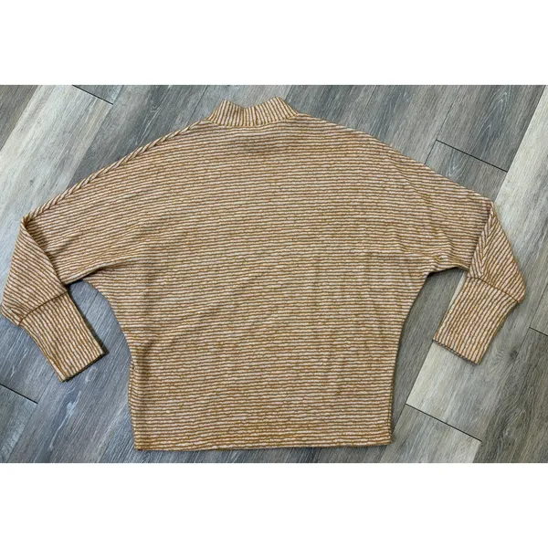 Out From Under Urban Outfitters Mock Neck Sweater Medium Striped - Image 2