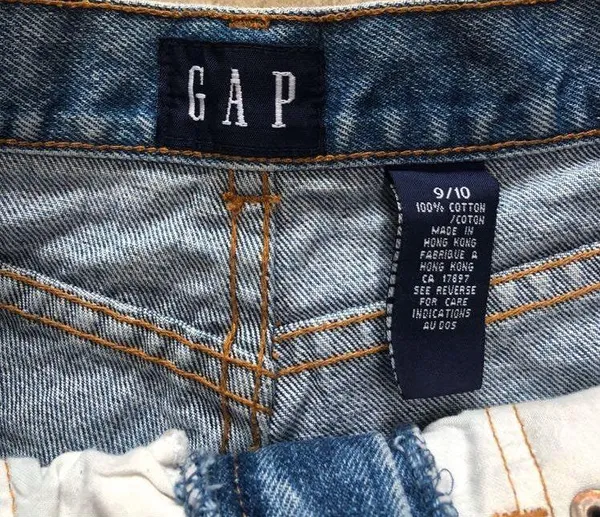 Gap High Wasted Cut Off Shorts - Image 3