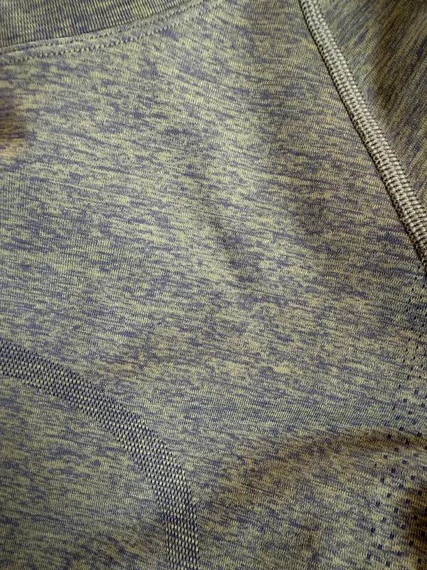 Lululemon Swiftly Tech Long Sleeve Top 2.0 Green (Asphalt Gray/Lemon Vibe) Size 6 - Image 5