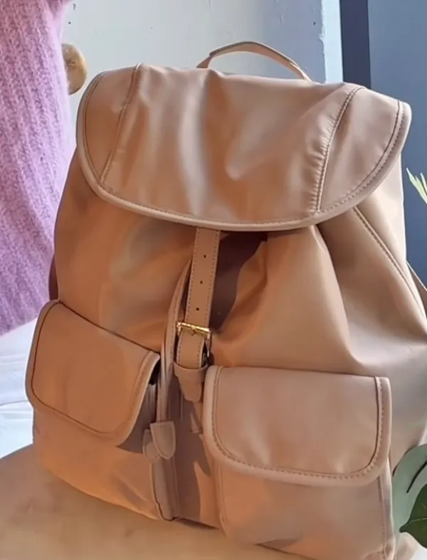 Year Of Ours Tan Backpack - Image 2