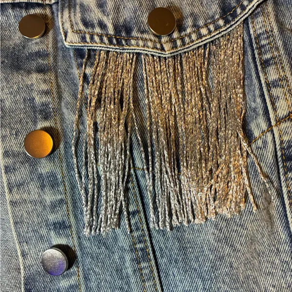 2 Fringed Vest Size M - Image 11
