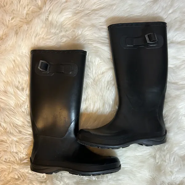 Kamik Black Olivia Rain Boots, 7 - Image 3