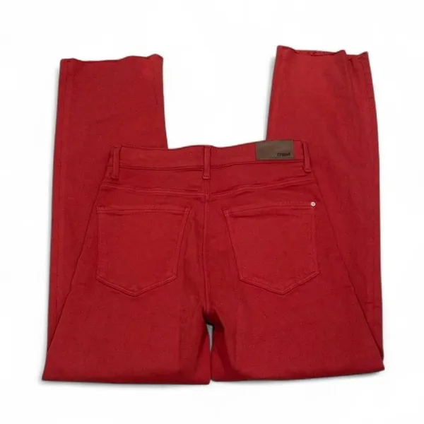 Mavi Women's Orange‎ Barcelona High Rise Wide Leg Jeans Size 25/29 - Image 4