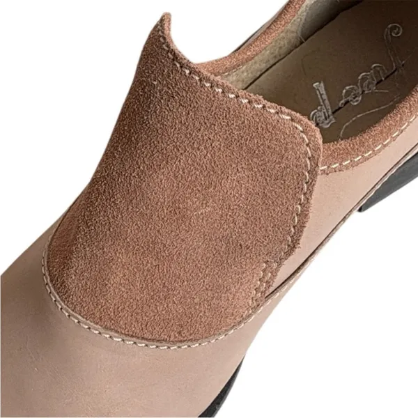 EUC Free People Leather Brady Loafers Size 7.5 - Image 6
