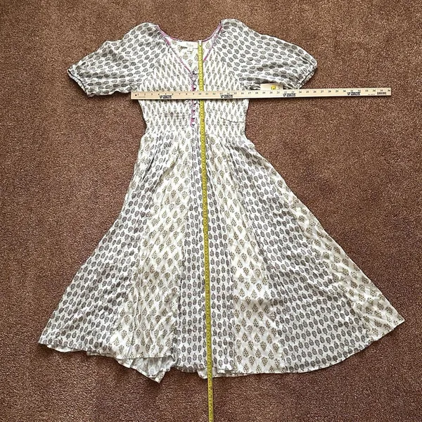 Nurture Westbound Maxi Dress Med Patchwork Boho Peasant Cottage Ren Fair NWT - Image 11