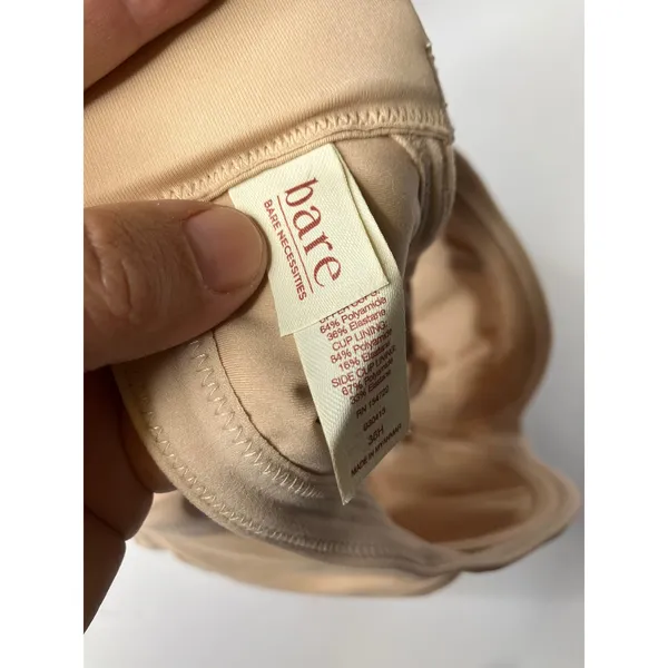 Bare Necessities Three Piece Cup Bra Womens 36H Hazel NWT B30413‎ Underwire Tan Size undefined - Image 7