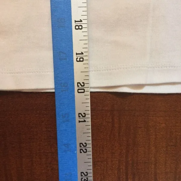 Y2K Lauren Ralph Lauren monogrammed white t shirt large - Image 5