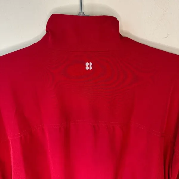 Sweaty Betty‎ Fast Lane Running Jacket In Vine Red Size Small 4-6 - Image 6