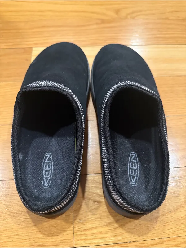 Keen women’s Elle suede mules collar design size 5.5 - Image 3