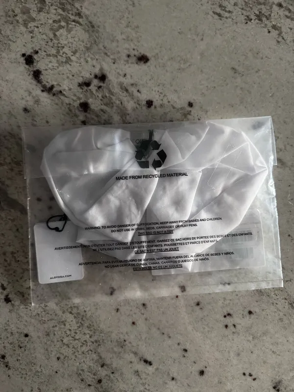 NWT Alo Bead It Scrunchie White - Image 3