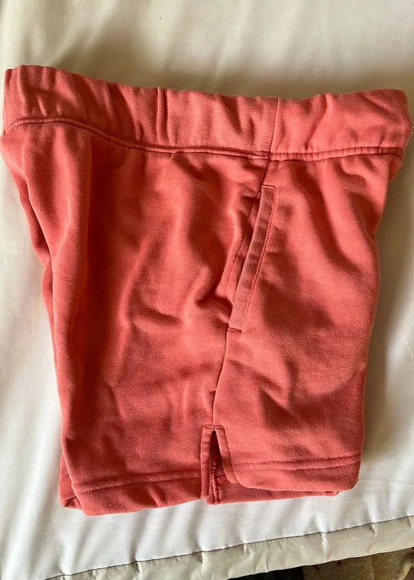 Nike Pink Sweatshorts - Image 6