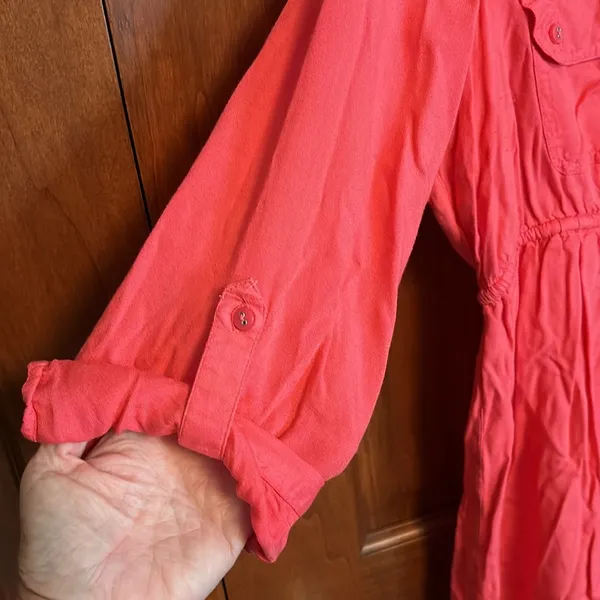 Motherhood, maternity, orange top size L - Image 4