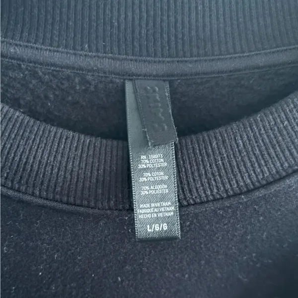 Skims Cotton Fleece Crewneck - Image 3