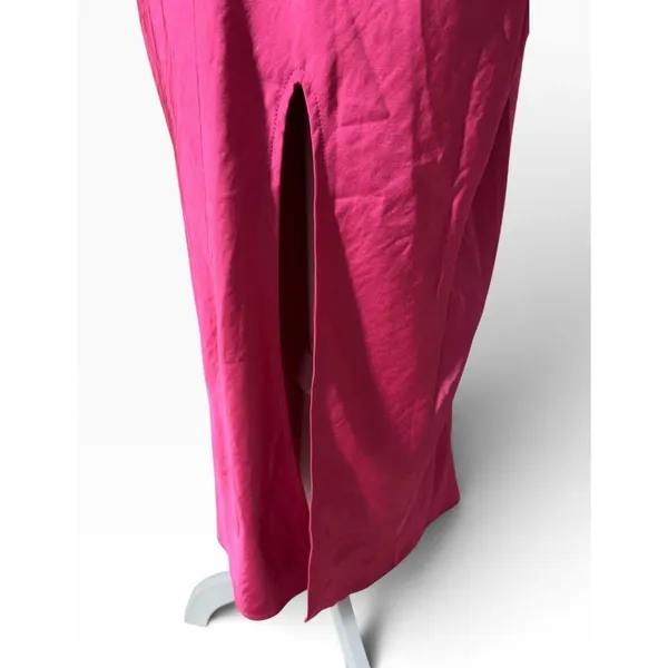 LULUS Pink Backless Halter Cutout Maxi Dress Size M - Image 4