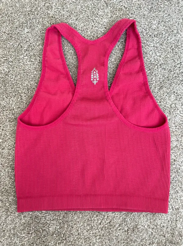 FP Movement Free Throw Pink Crop Tank XS - Image 2