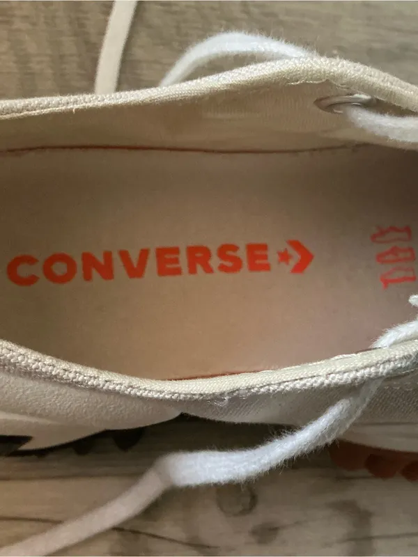 Converse run star motion platform low t shoe desert sand size 7 - Image 12