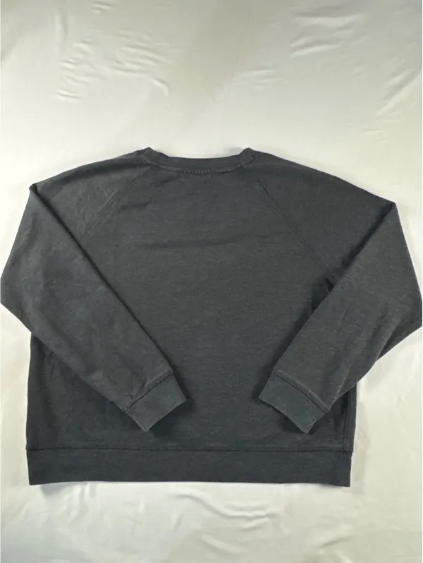 Levi's Classic Black Crewneck Sweatshirt - Size Large, Made - Image 6