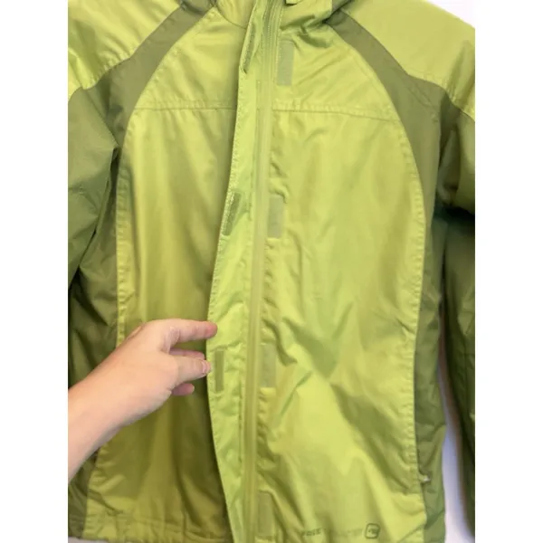 Free Country AthletX Series Women’s Green Hooded Full Zip Windbreaker Jacket M - Image 14