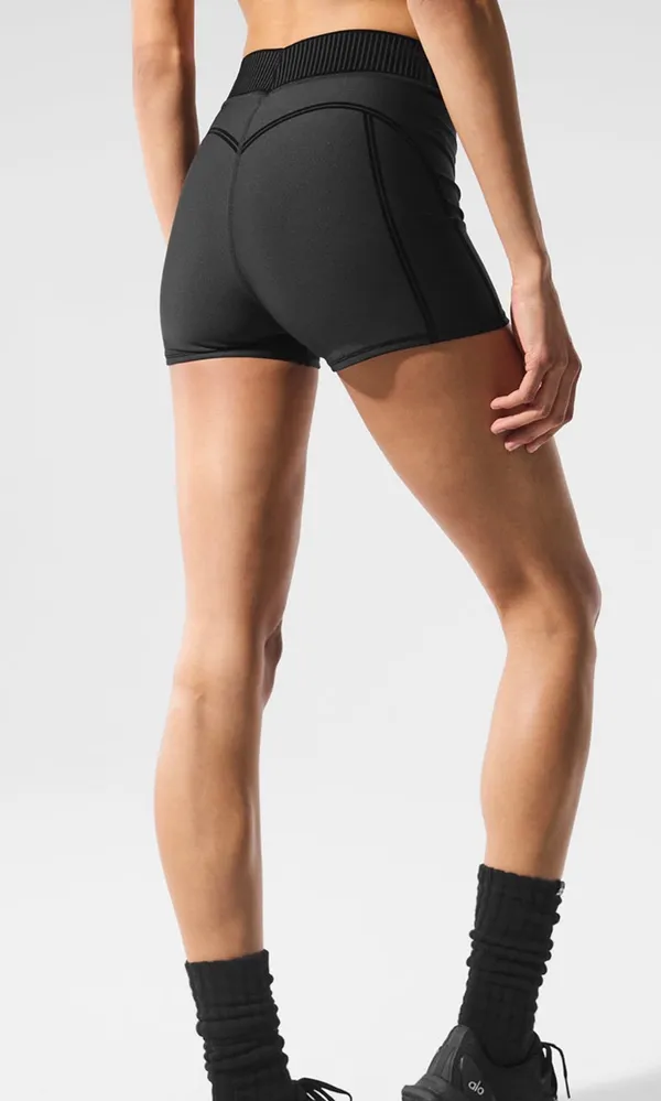 Alo Black Shorts - Image 3
