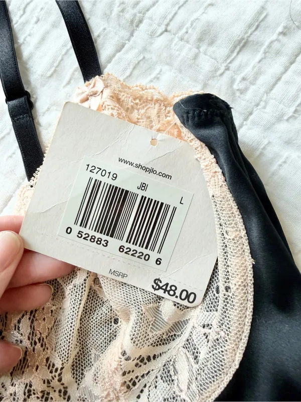 VINTAGE Y2K J.Lo Corset Bra Bustier Top Large NEW Deadstock - Image 4
