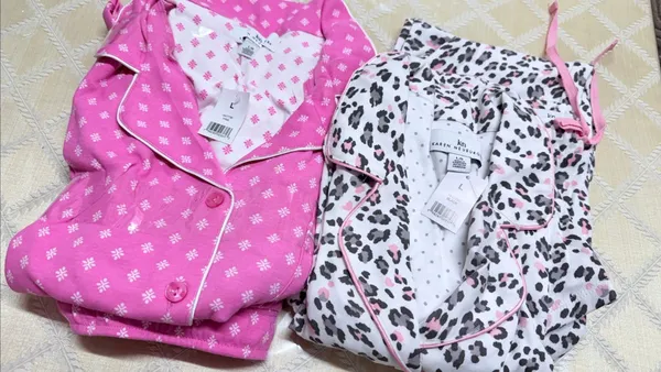 NWT Karen Neuburger Women’s 2-Piece Pajama Set Bundle – Size Large (Leopard & Pi - Image 5