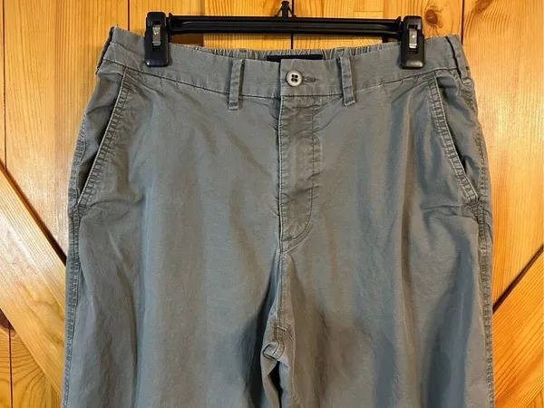 Abercrombie & Fitch stretch relaxed crop Gray Size Medium (0280) - Image 3