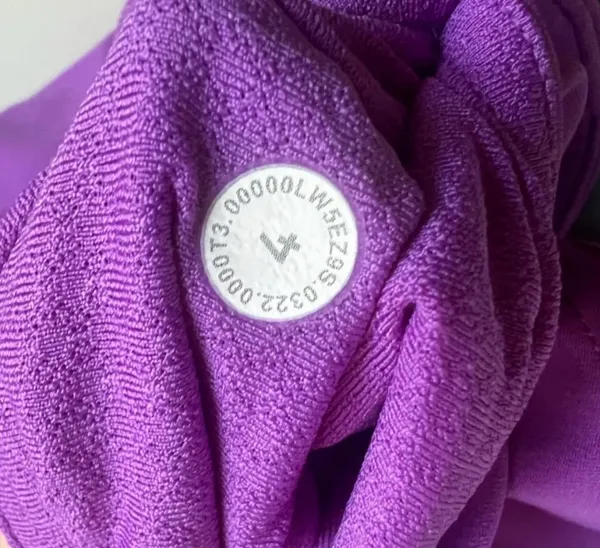 Purple Lululemon Leggings Flare Magenta - Image 3
