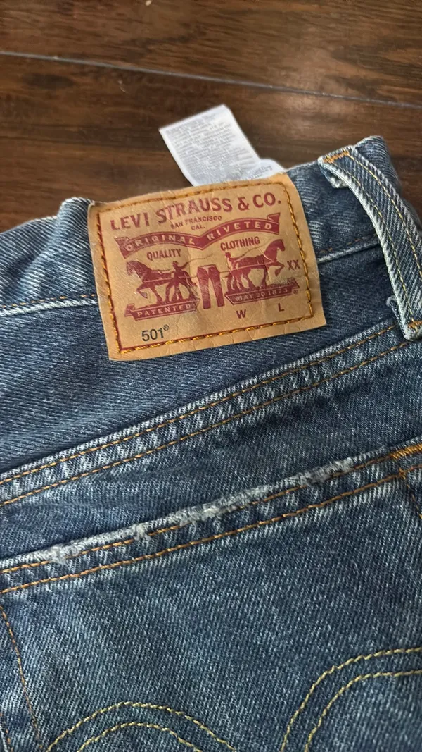 Levi’s Shorts 501 Denim - Image 2