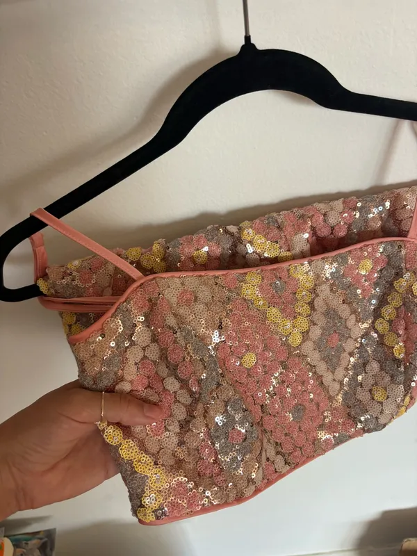 Caroline Constas Sequin Pink Set - Image 5