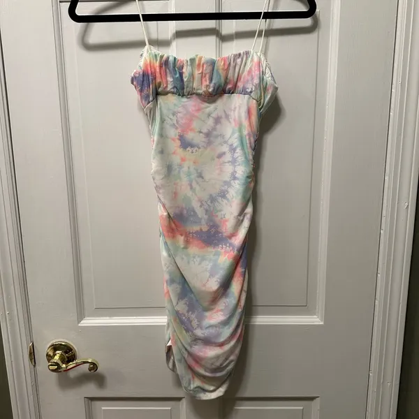 Princess‎ Polly Penney Tie Dye Mini Dress Size 2 - Image 6