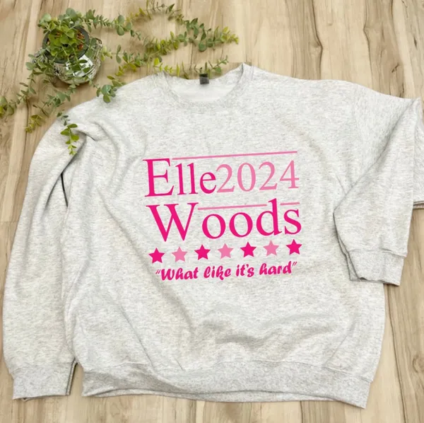 Boutique New /  Custom Elle Woods 2024 sweatshirt - Image 3