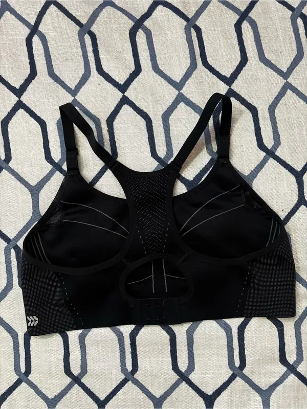 Women's High Support Bonded Bra - All in Motion Black Large NWOT - Image 3