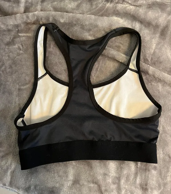 Black Sports Bra - Image 2
