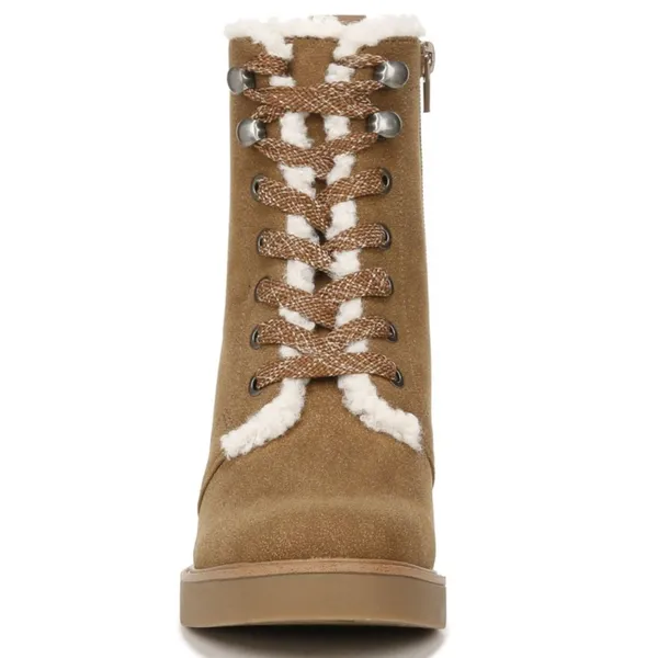 NWT LifeStride Heels LifeStride | Rhodes Cozy Boot Sherpa Lined Suede Leather - Image 4
