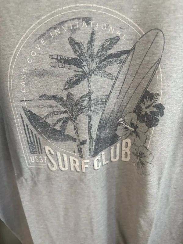 Izod size XL, gray graphic T-shirt - Image 3