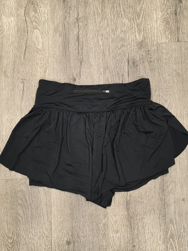 Soothfeel Tennis Skirt With Built-In Shorts Black Size S Lightweight Athletic - Image 2
