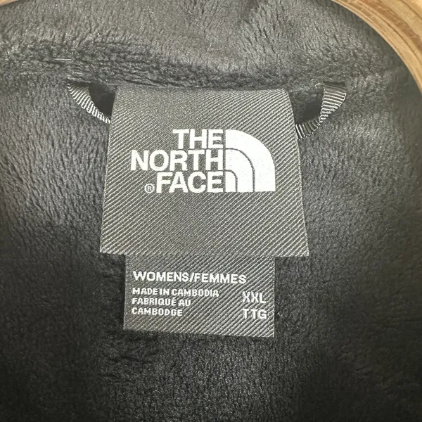 The‎ North Face Shelbe Raschel Hoodie Jacket Sz XXL Black Zip-Front Fleece-Lined - Image 7