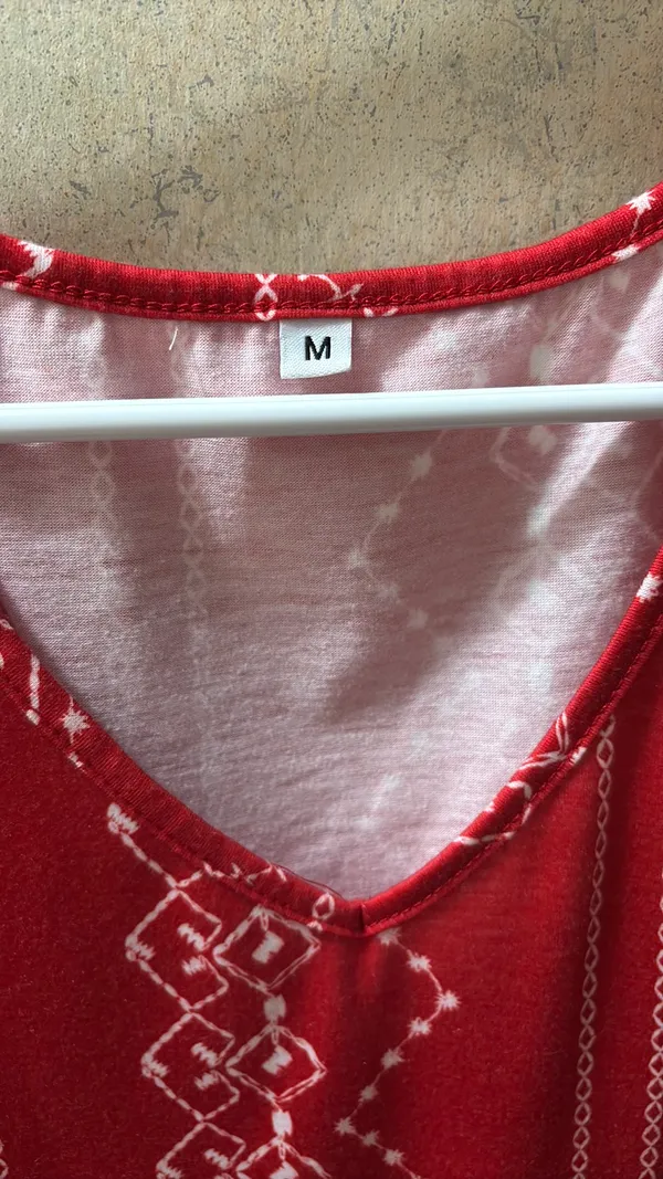 Summer dress Red Size M - Image 2
