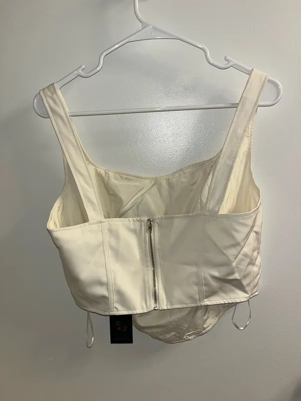 Sincerely Jules White Corset Top - Image 4