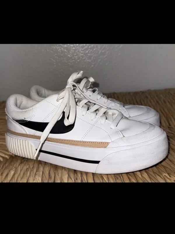 Women's Nike Court Visit Legacy Lift Casual Shoes Size 8 - Image 2