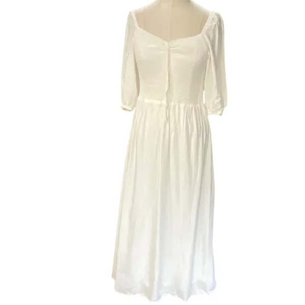 Petal & Pup TUILLY Sundress Bishop Sleeves & Sweetheart neck Size MEDIUM NEW - Image 10