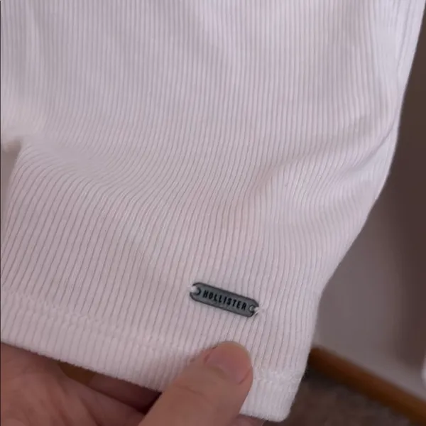 White Long Sleeve Top - Image 2
