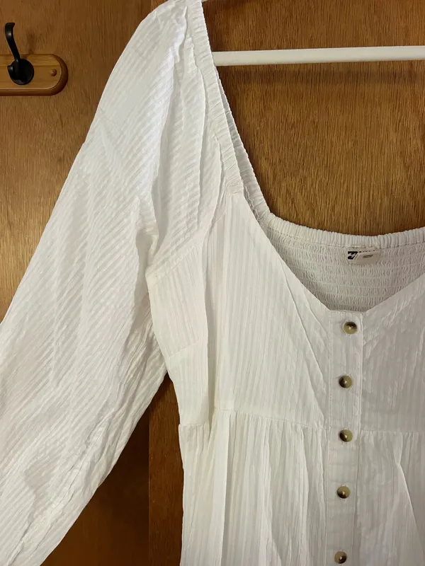 Billabong white beach flowy dress  - Image 5