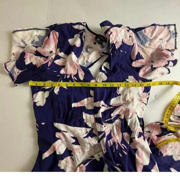 Lulus Azalea Regalia Navy Blue Floral Maxi Dress - Size S - Image 6