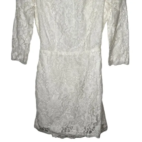 Impressions‎ White Lace Dress nwt - Image 3